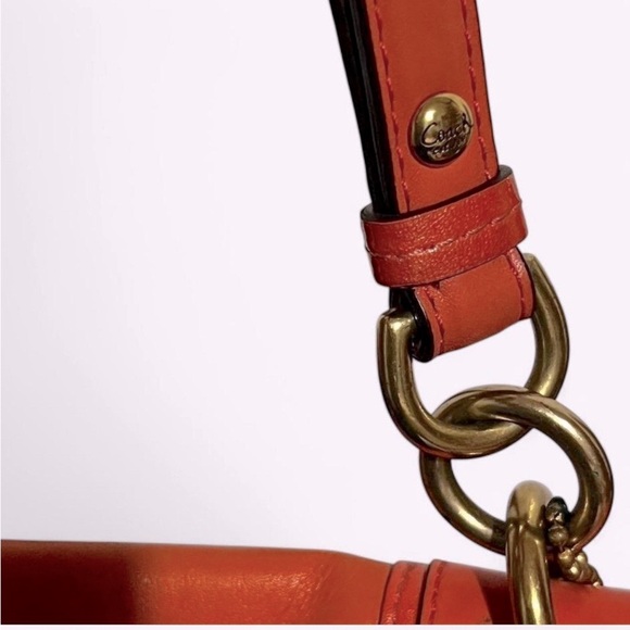 COACH PEYTON LEATHER FLAP SHOULDER BAG #14524 - Picture 9 of 9